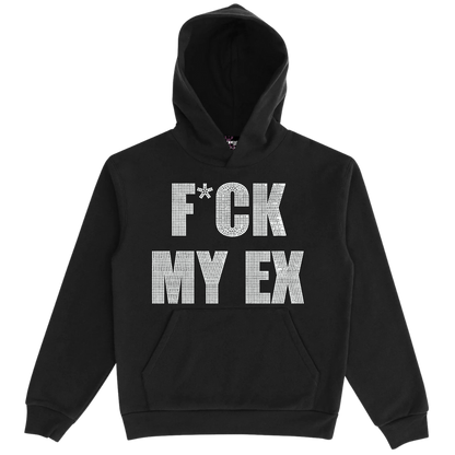 F*CK MY EX Rhinestone Hoodie