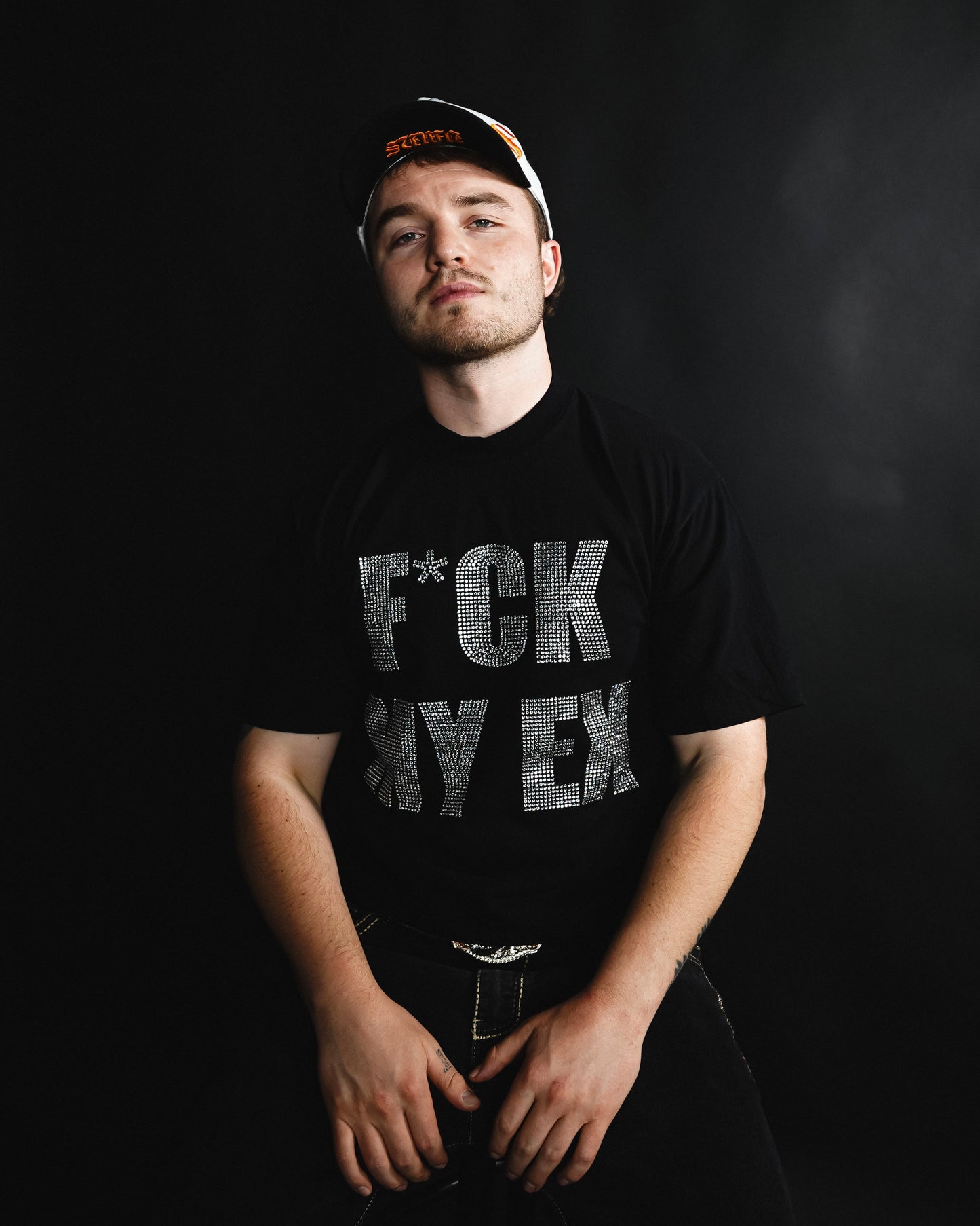 F*CK MY EX Rhinestone T-Shirt